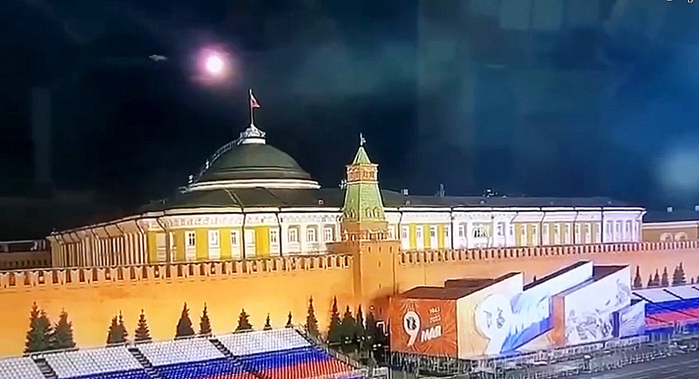 Rusia destruye un dron en Moscú
