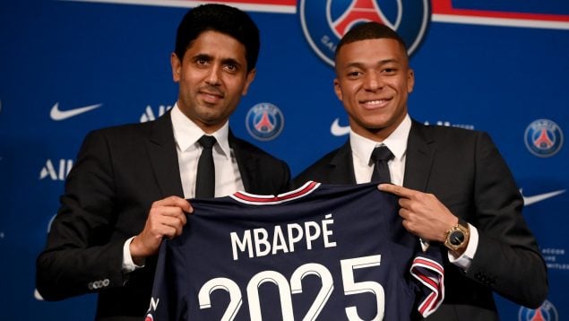 rueda de prensa psg mbappé