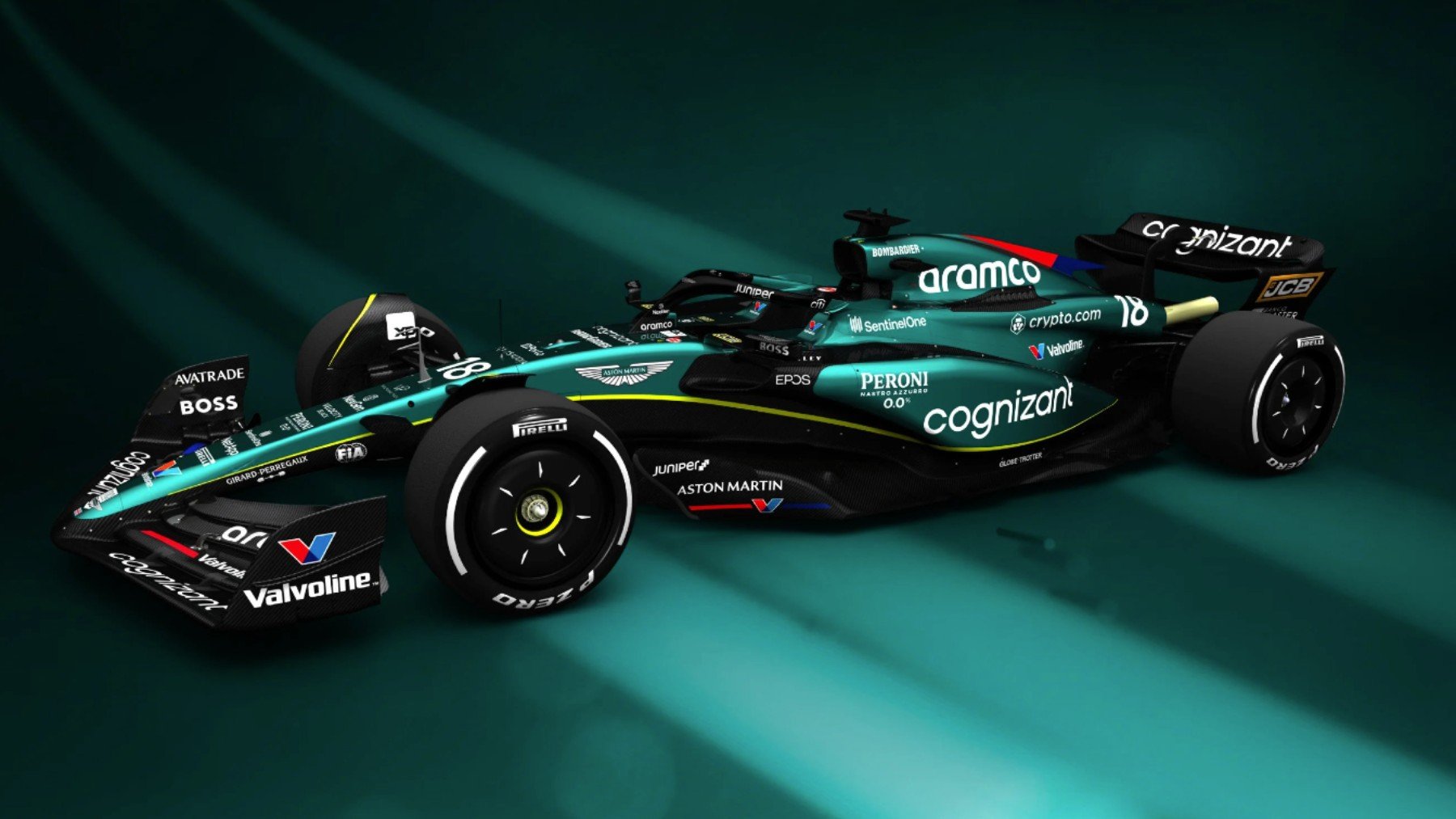 Aston Martin sorprende a todo el mundo con un cambio de imagen para el GP de Gran Bretaña