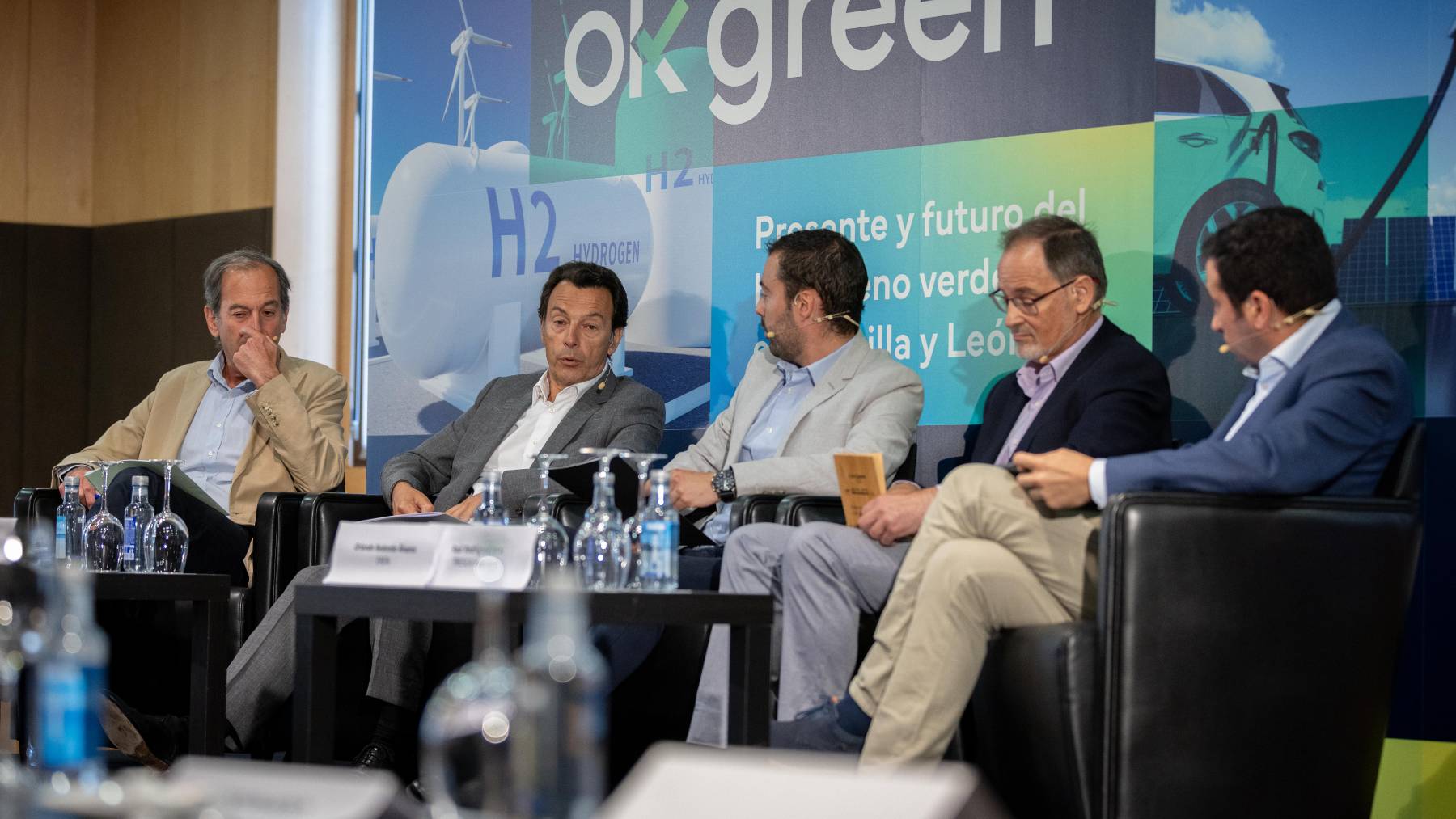 Jaime Fernández Orcajo, Olivier Cambrade, Orlando Redondo Álvarez, Javier Robador y Raúl Rodríguez Parra