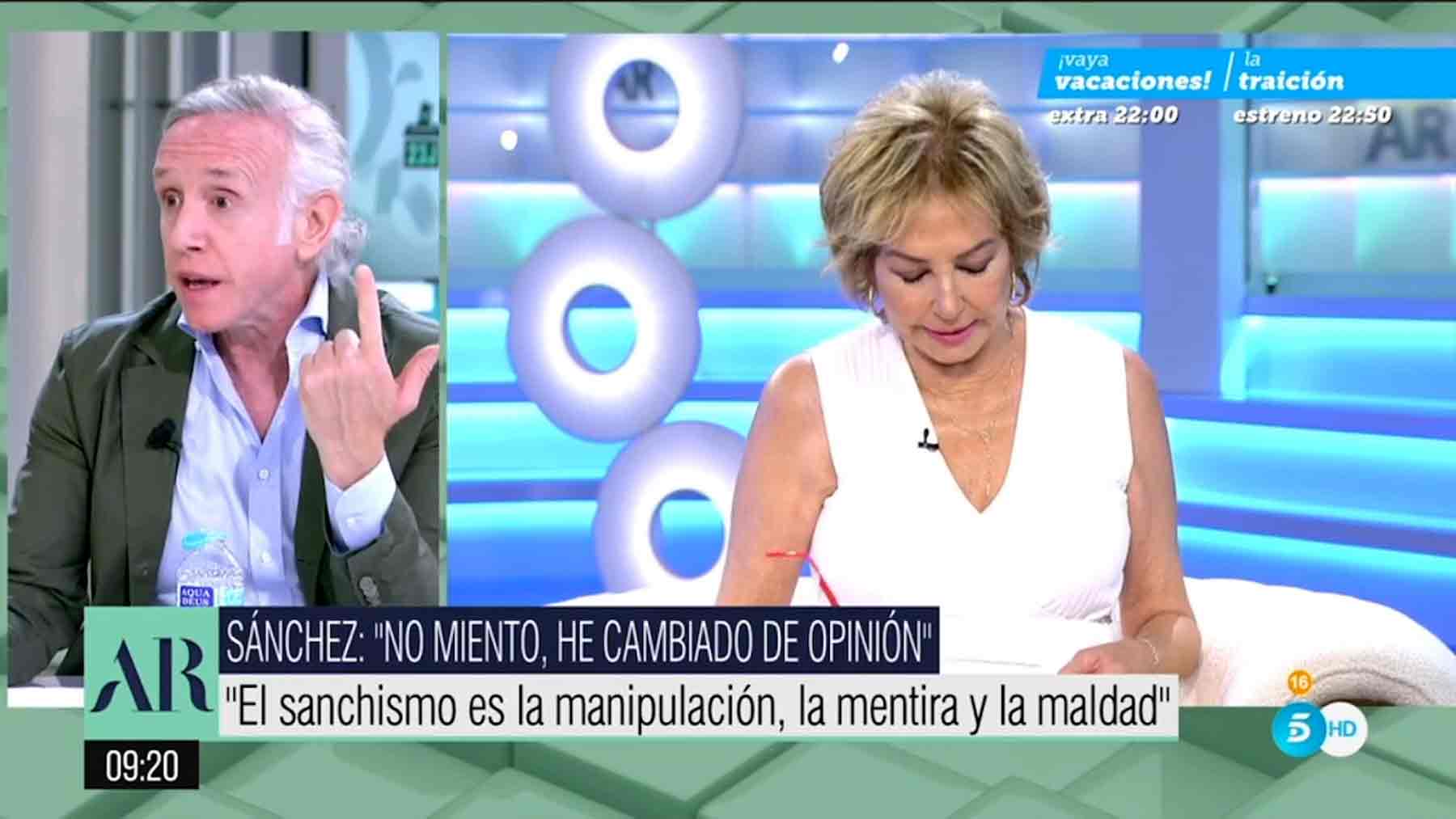 Eduardo Inda: «No nos culpéis a los periodistas de la construcción del sanchismo»