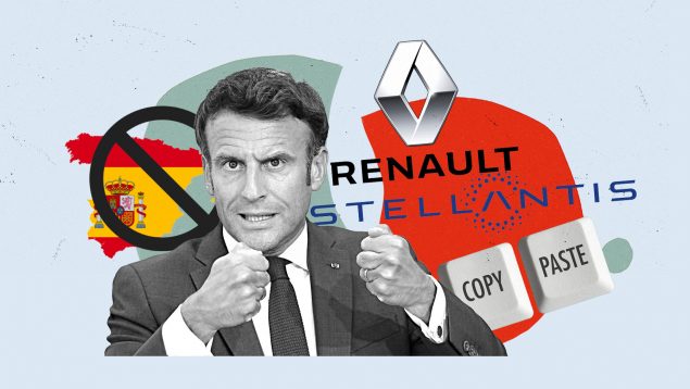 Macron presiona para que Stellantis vete a España de la producción de coches eléctricos