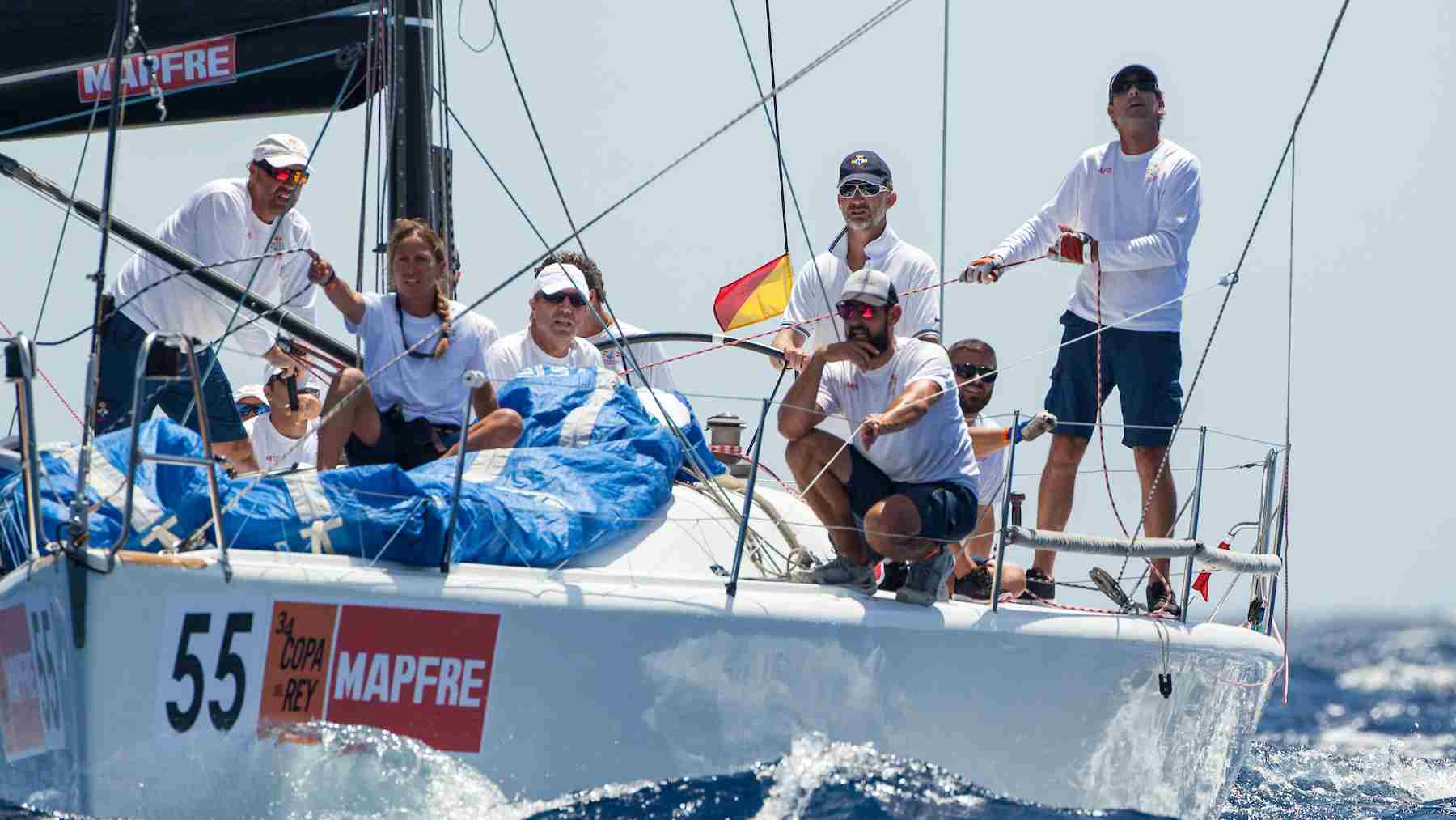 El Aifos disputando una de las pruebas de la pasada edición. María Muiña/Copa del Rey MAPFRE