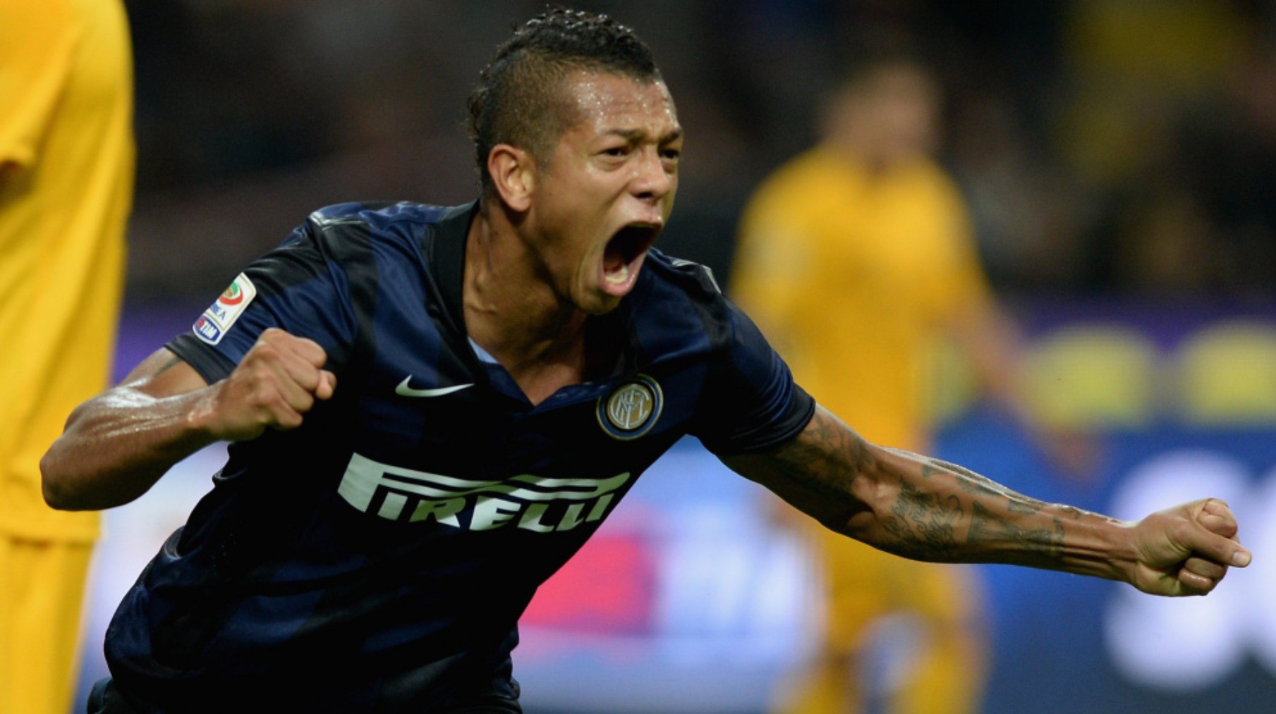 Guarín, con el Inter.