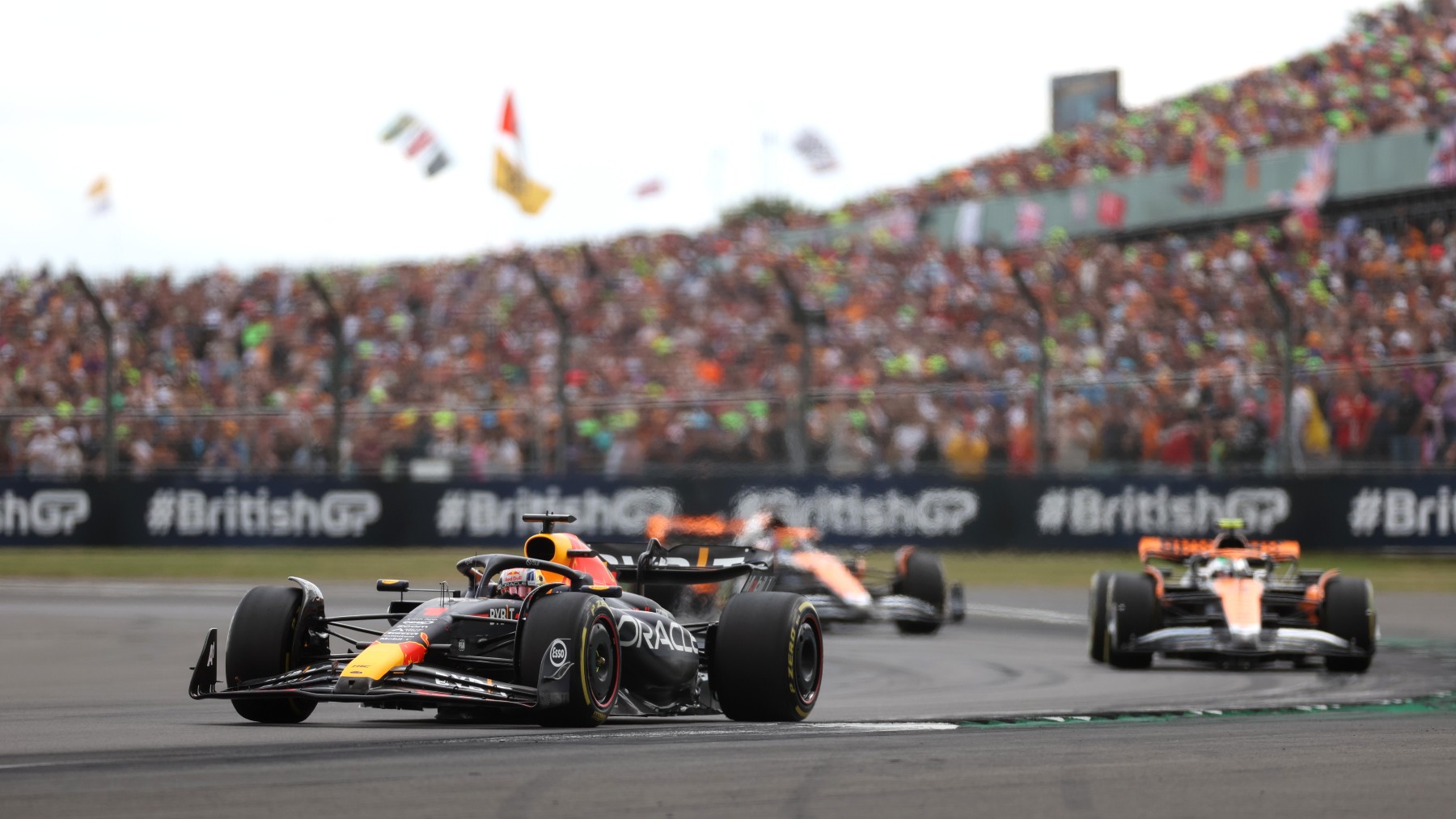Max Verstappen en el Gran Premio de Gran Bretaña.