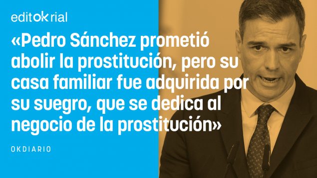 Pedro Sánchez prostitución