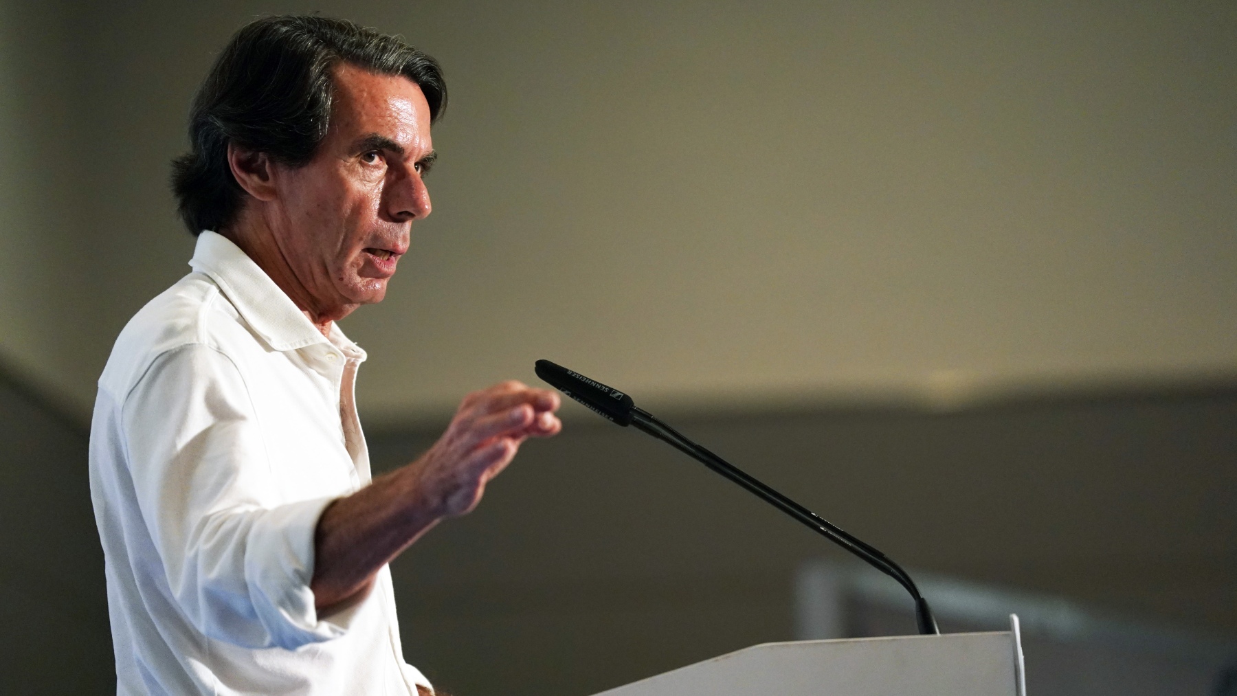 El ex presidente del Gobierno, José María Aznar (EUROPA PRESS).