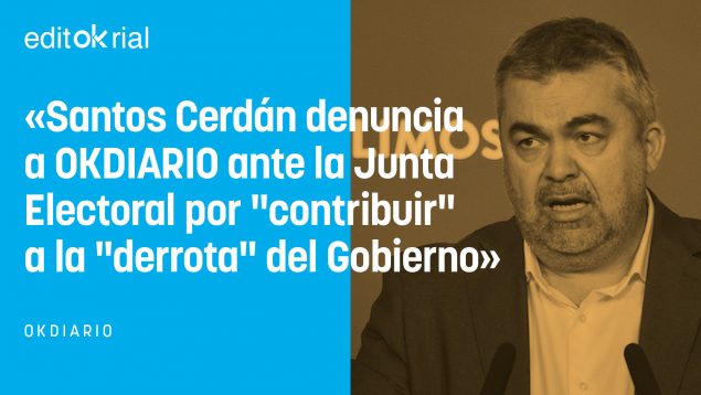 No hay mayor honor para OKDIARIO que ser denunciado por el PSOE de Pedro Sánchez