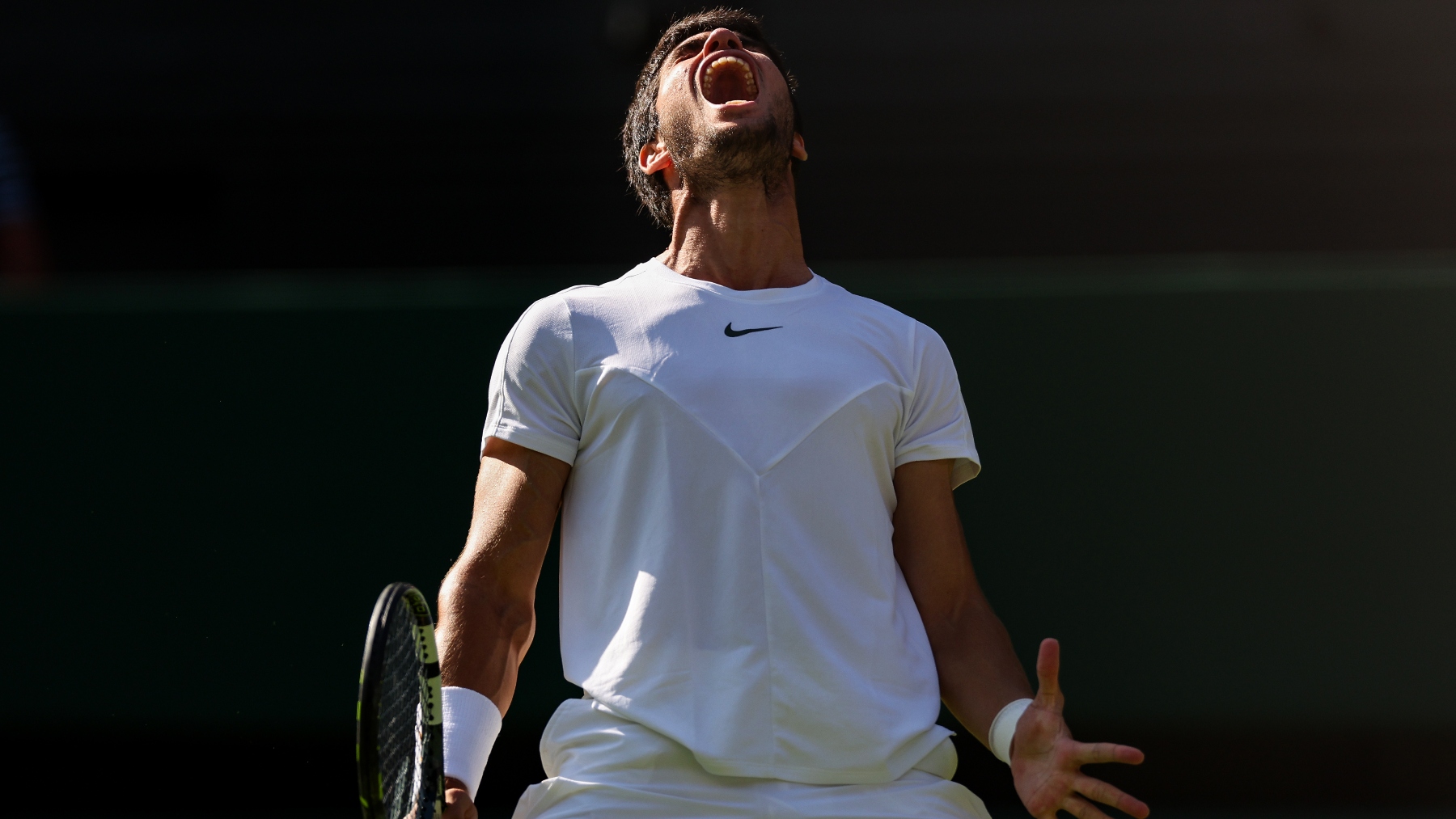 Carlos Alcaraz, semifinalista de Wimbledon. (Getty)