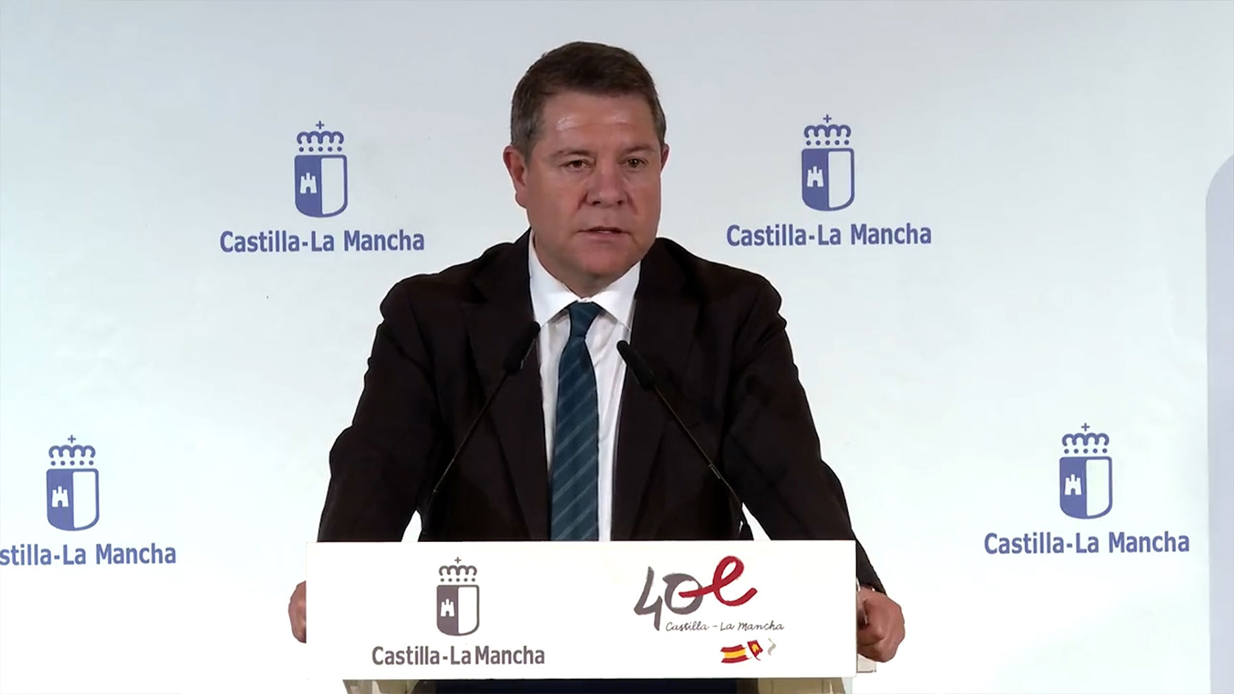 El presidente de Castilla La Mancha, Emiliano García-Page.