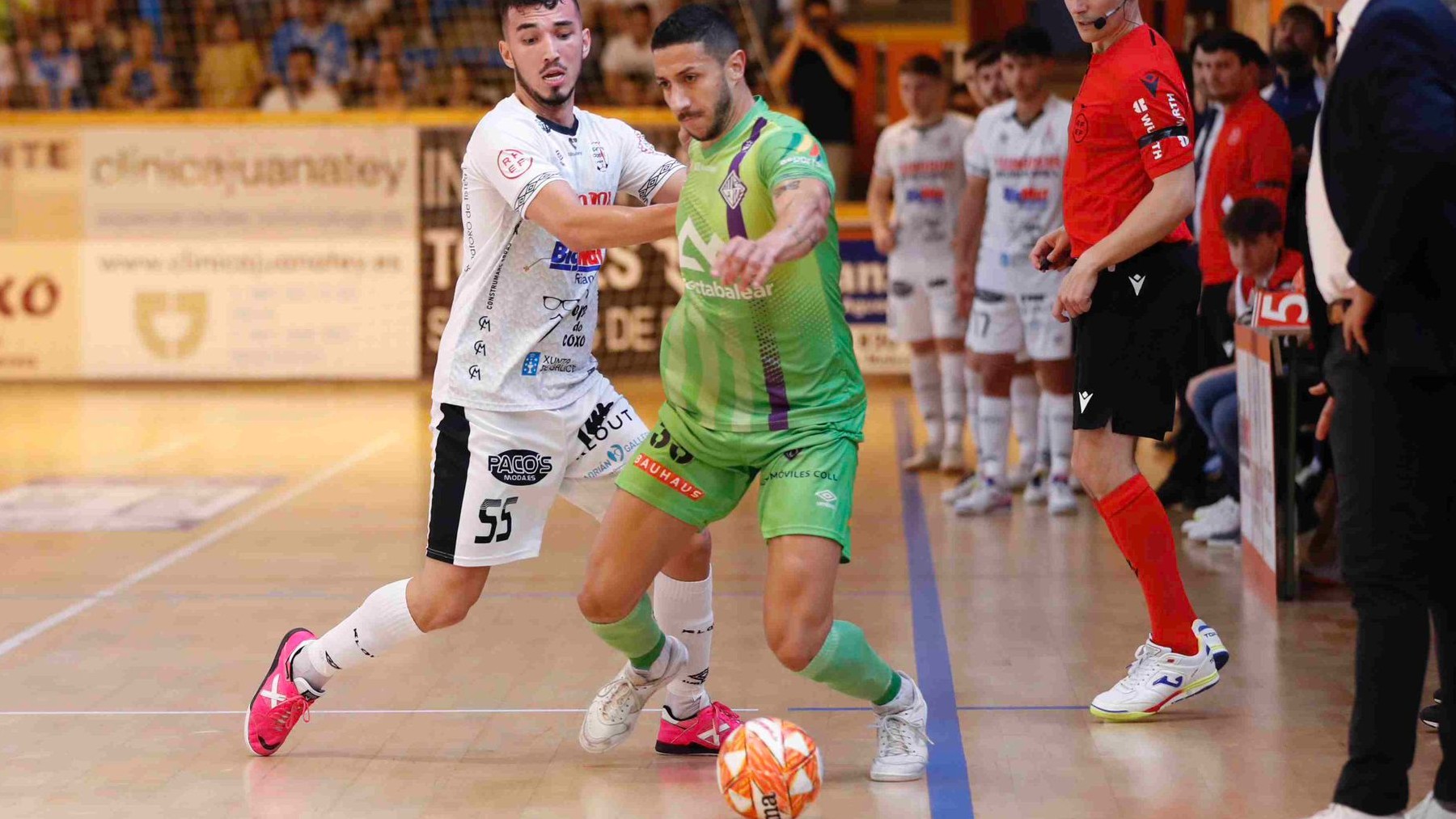 Marcelo en el partido del playoff frente al Mallorca Palma Futsal (1)
