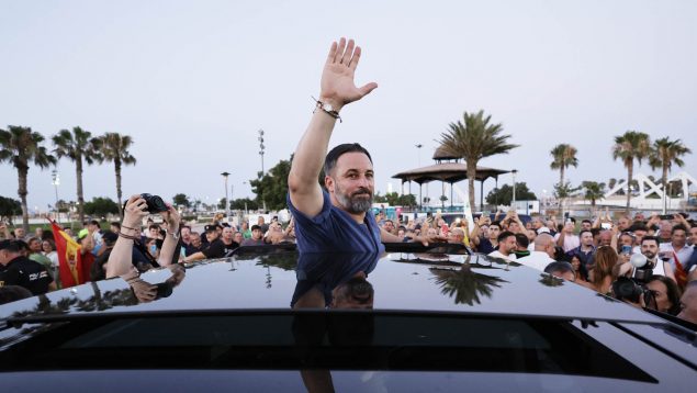 Santiago Abascal, candidato de Vox (Foto: EFE).