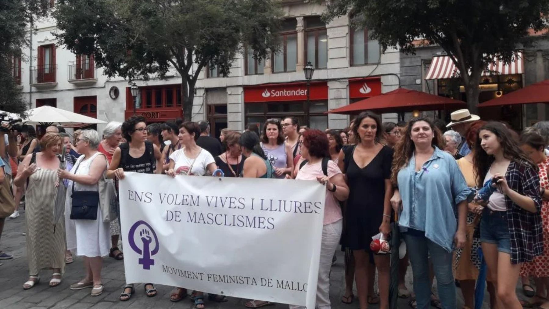 Una concentración celebrada en Palma contra las agresiones sexaules.