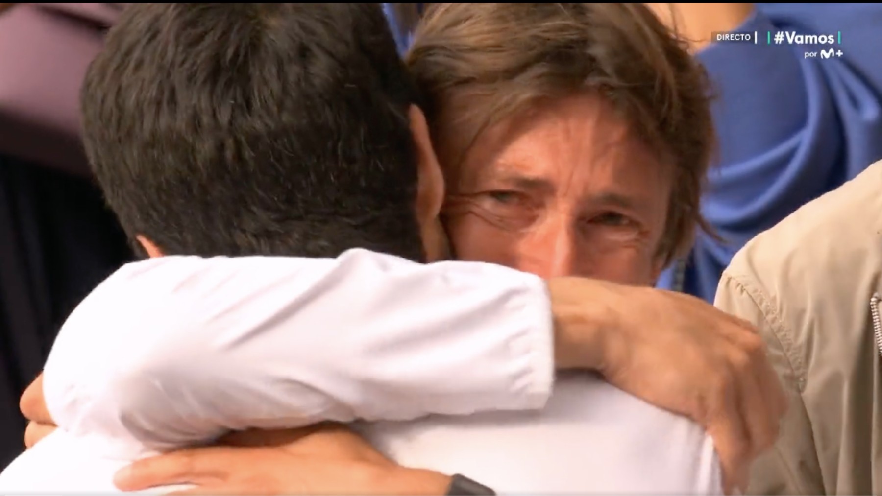 Alcaraz rompió a llorar con Ferrero.