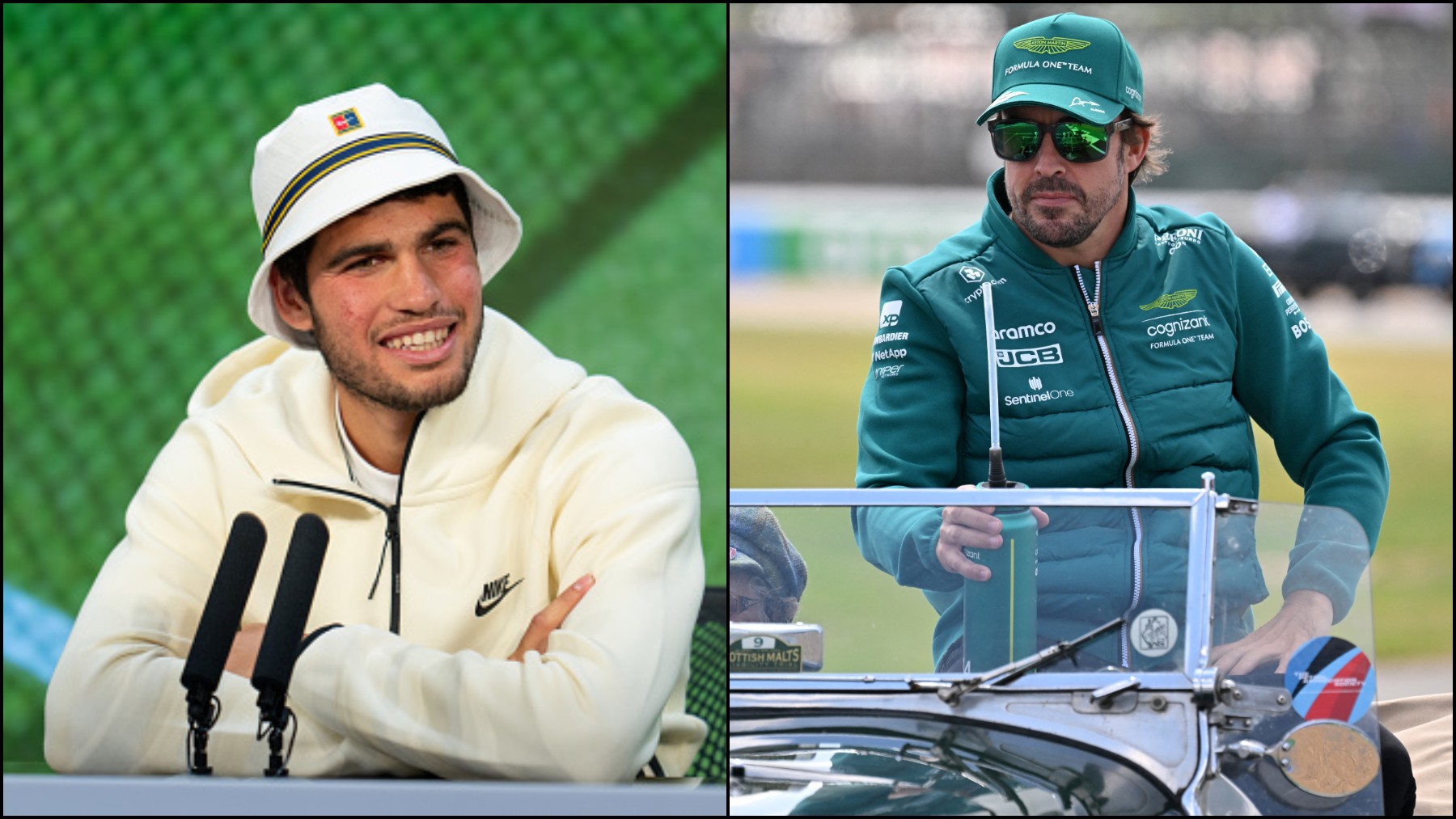 Alcaraz y Fernando Alonso.