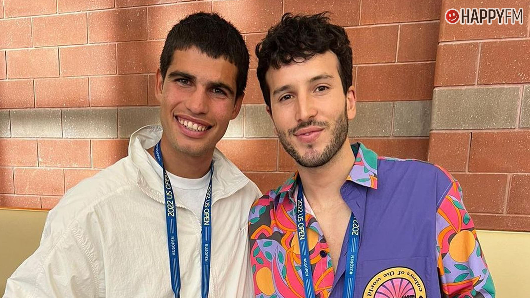 Carlos Alcaraz y Sebastián Yatra.