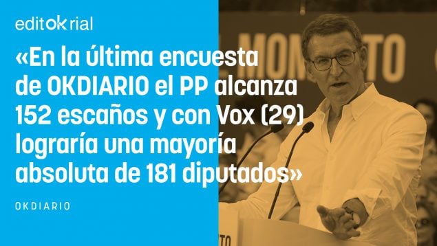 Feijóo sigue creciendo: cuenta atrás para el fin del sanchismo