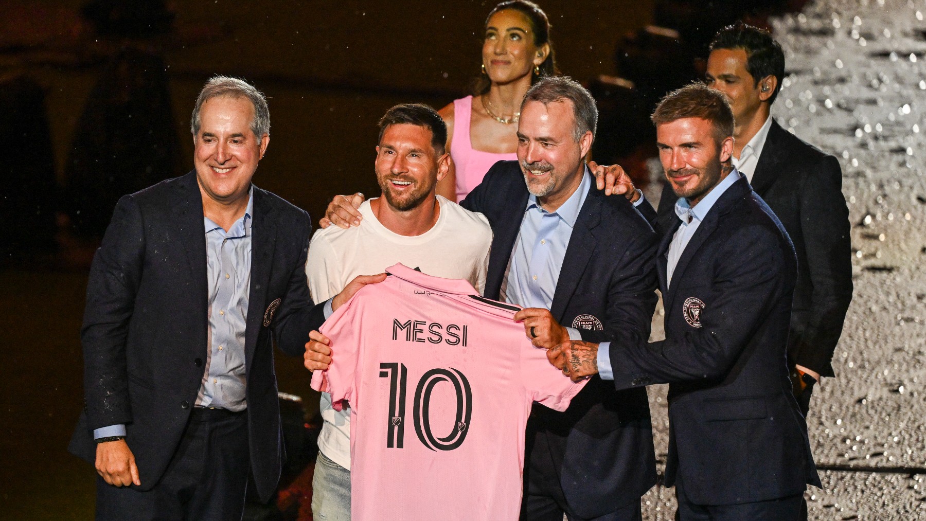 Messi, en su presentación con el PSG. (AFP)
