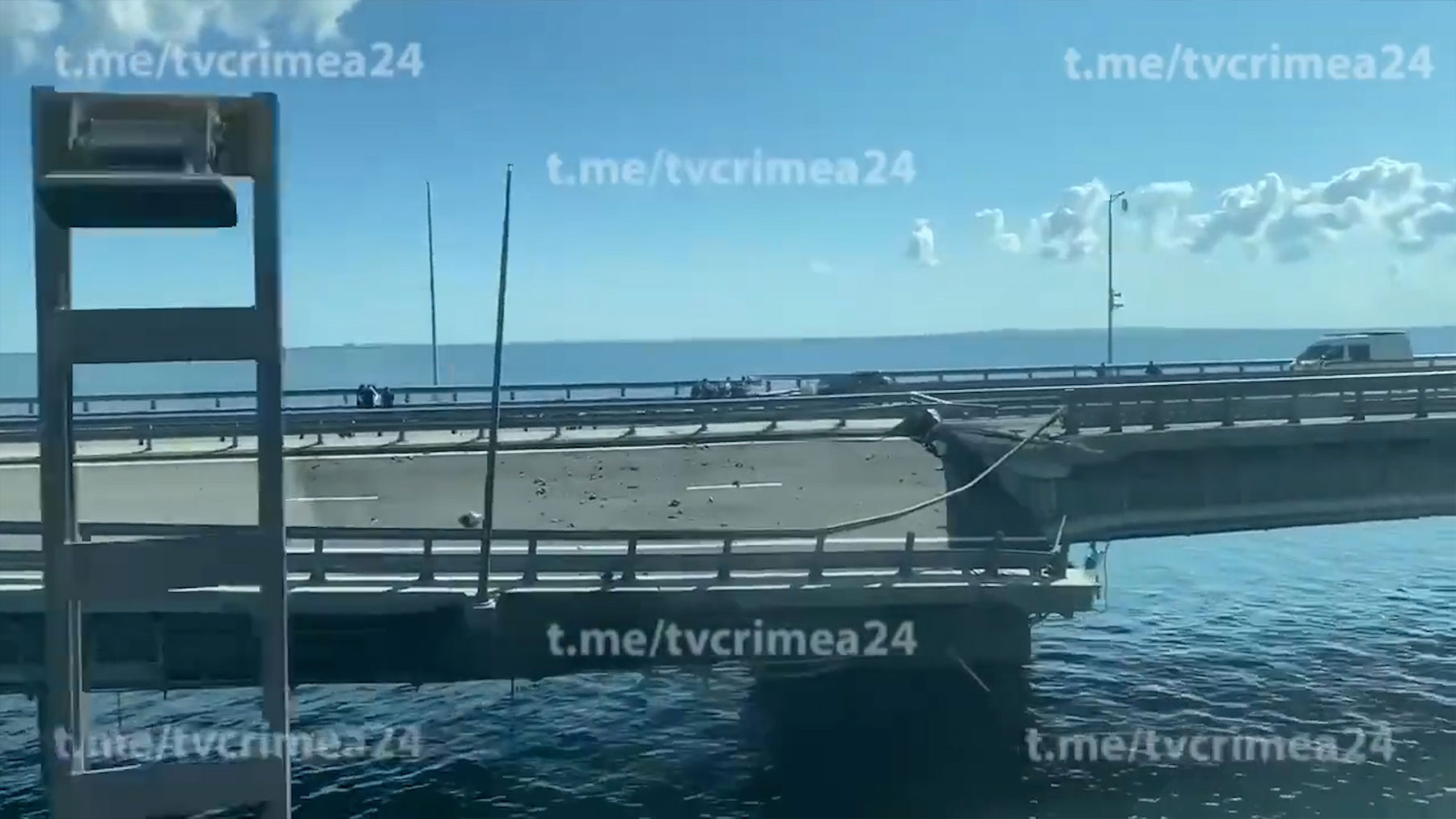 Puente de Krech en Crimea