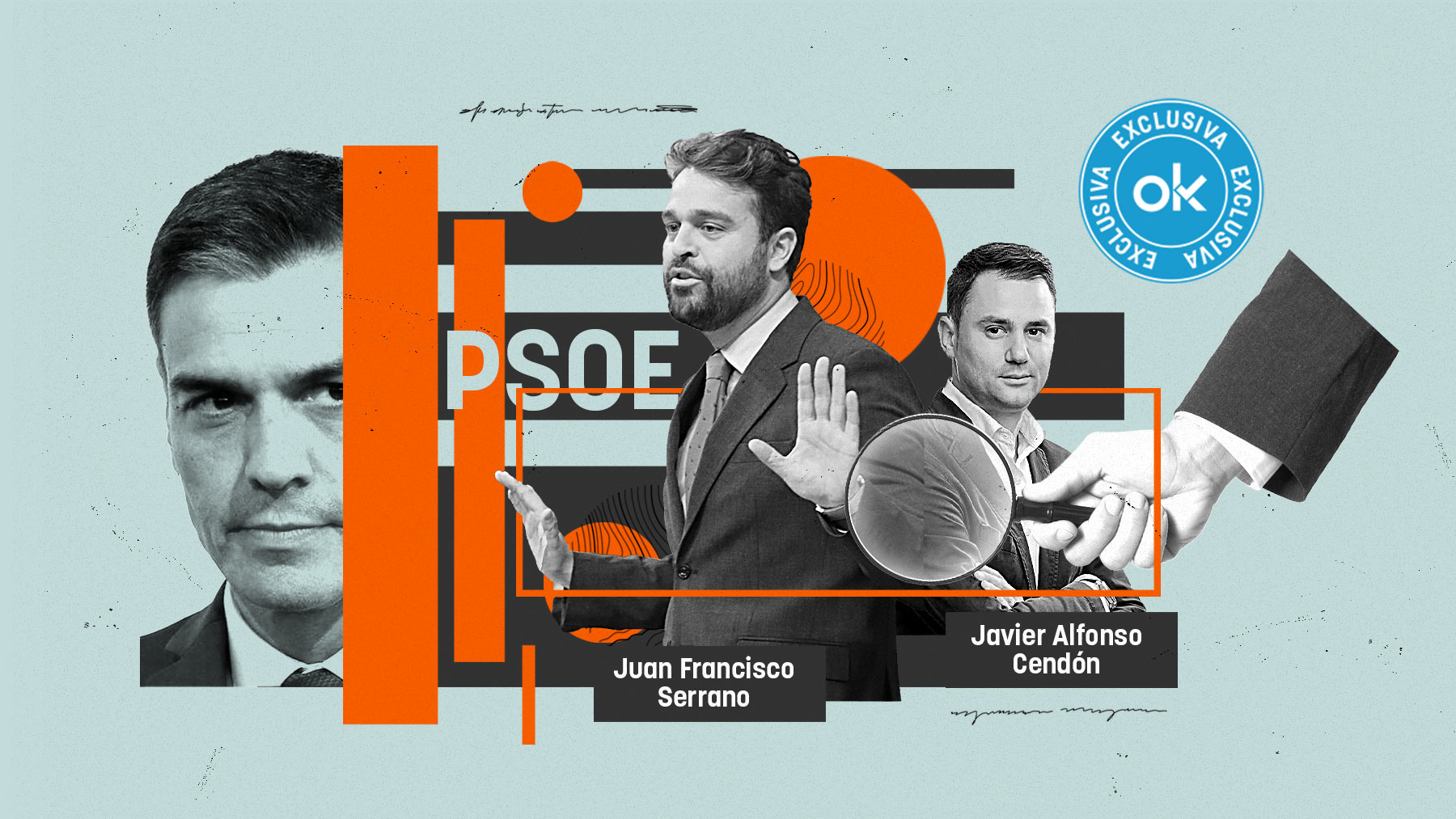 Los diputados del PSOE Juan Fransisco Serrano y Javier Alfonso Cendón