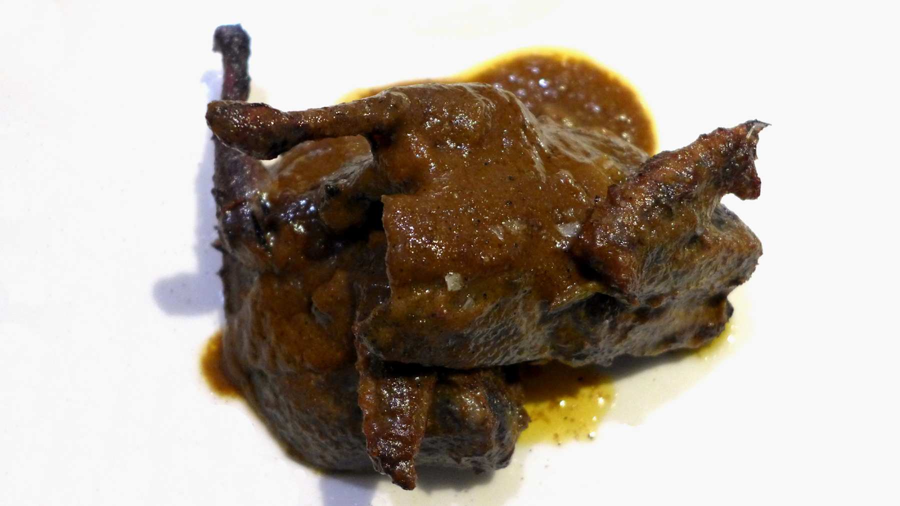 Satay de faisán