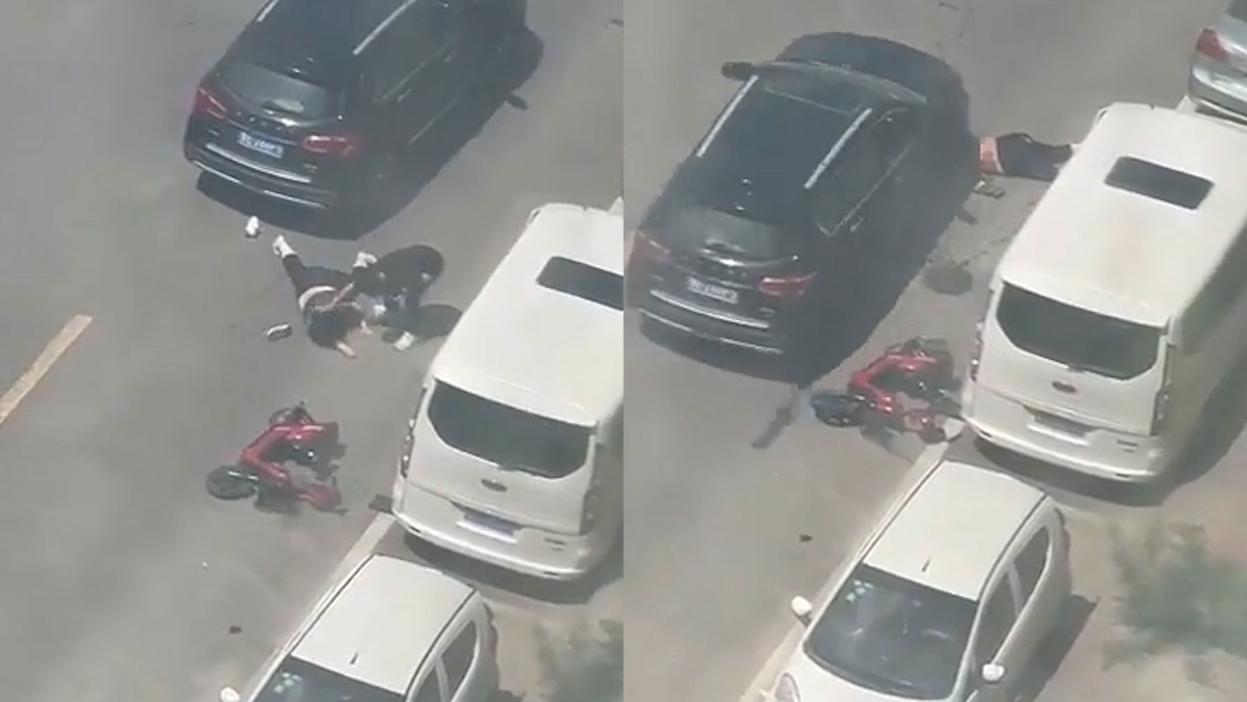Un conductor remata a una mujer atropellada en China