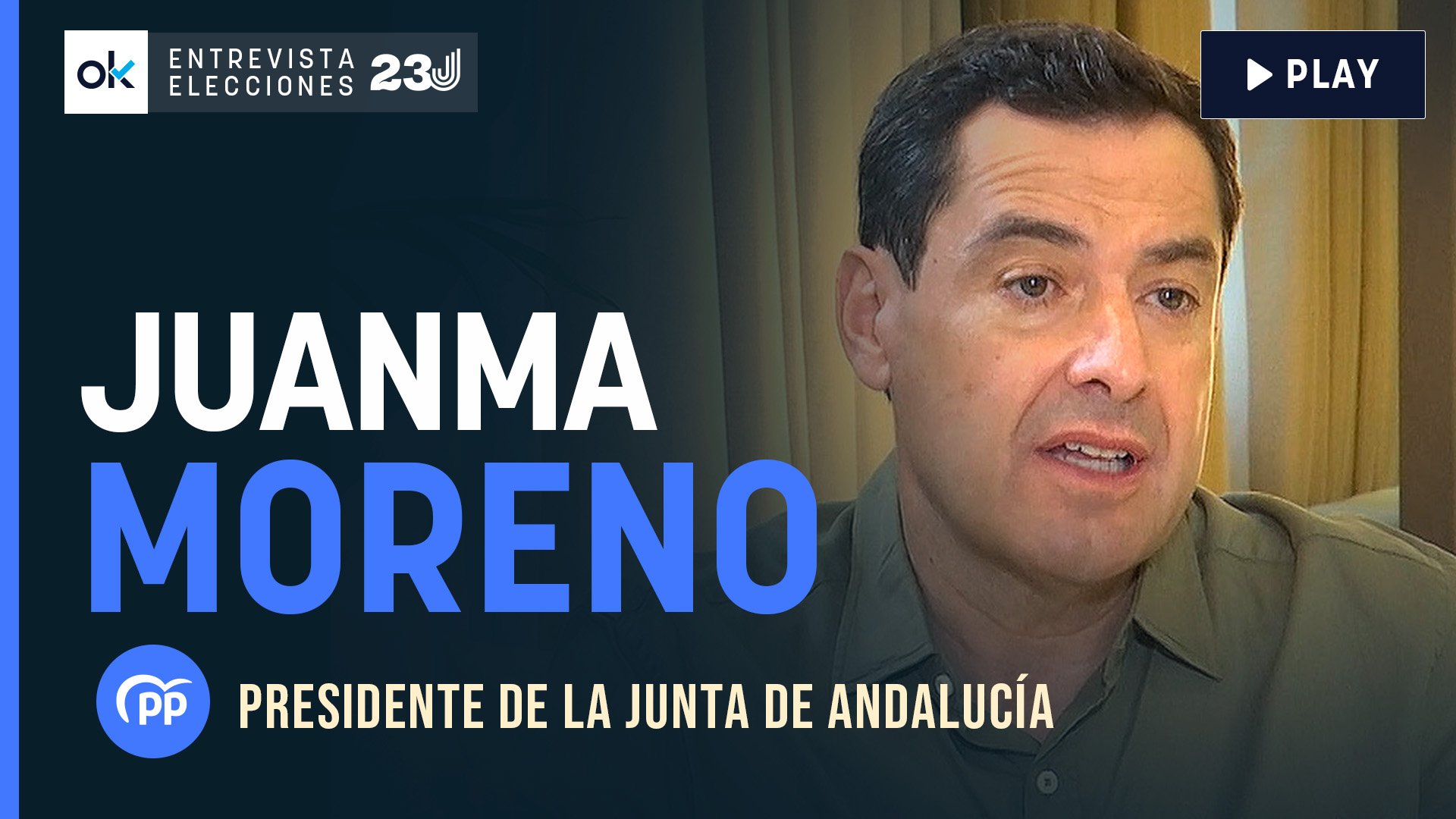 Moreno: «Si la gente se confía en una victoria del PP y se queda en casa hay riesgo de que Sánchez siga»