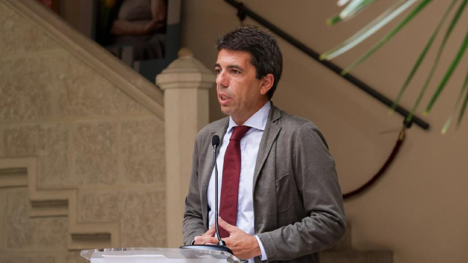 El presidente de la Generalitat Valenciana el ‘popular’ Carlos Mazón.
