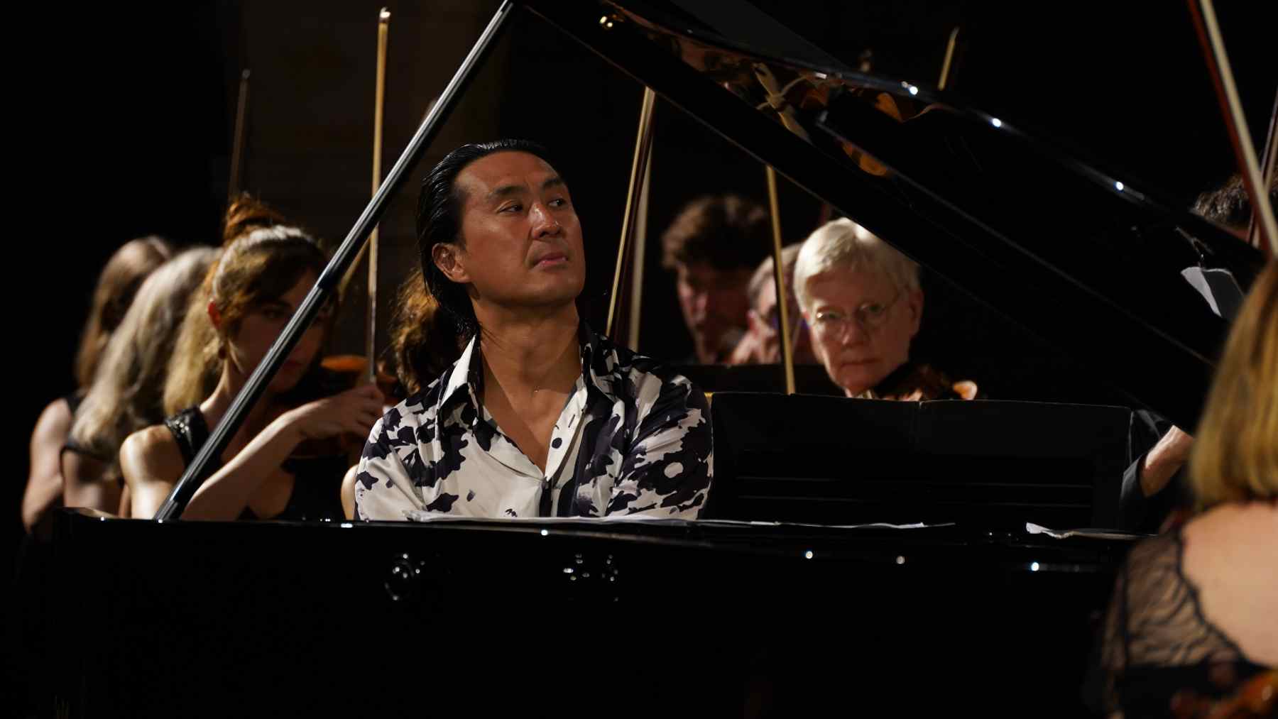 El pianista británico de ascendencia surcoreana Hyung-Ki Joo.