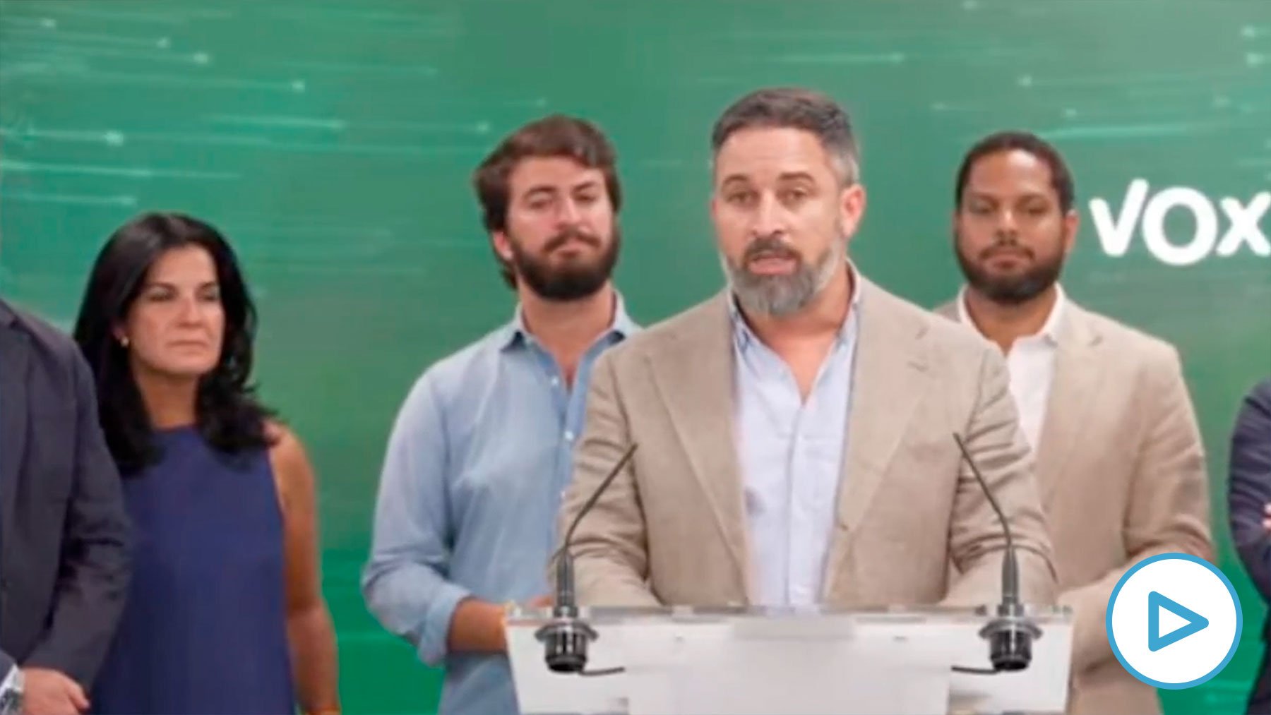 Abascal recrimina a Feijóo que Abascal recrimina a Feijóo que