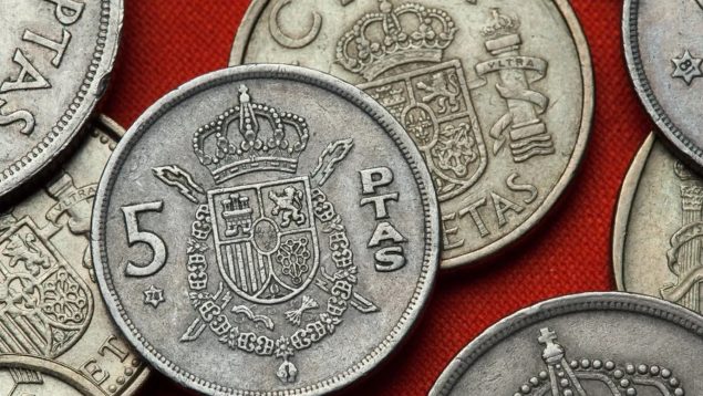monedas de 100 pesetas