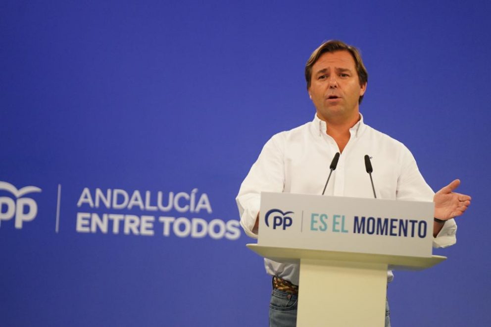 Antonio Repullo, portavoz del PP andaluz.