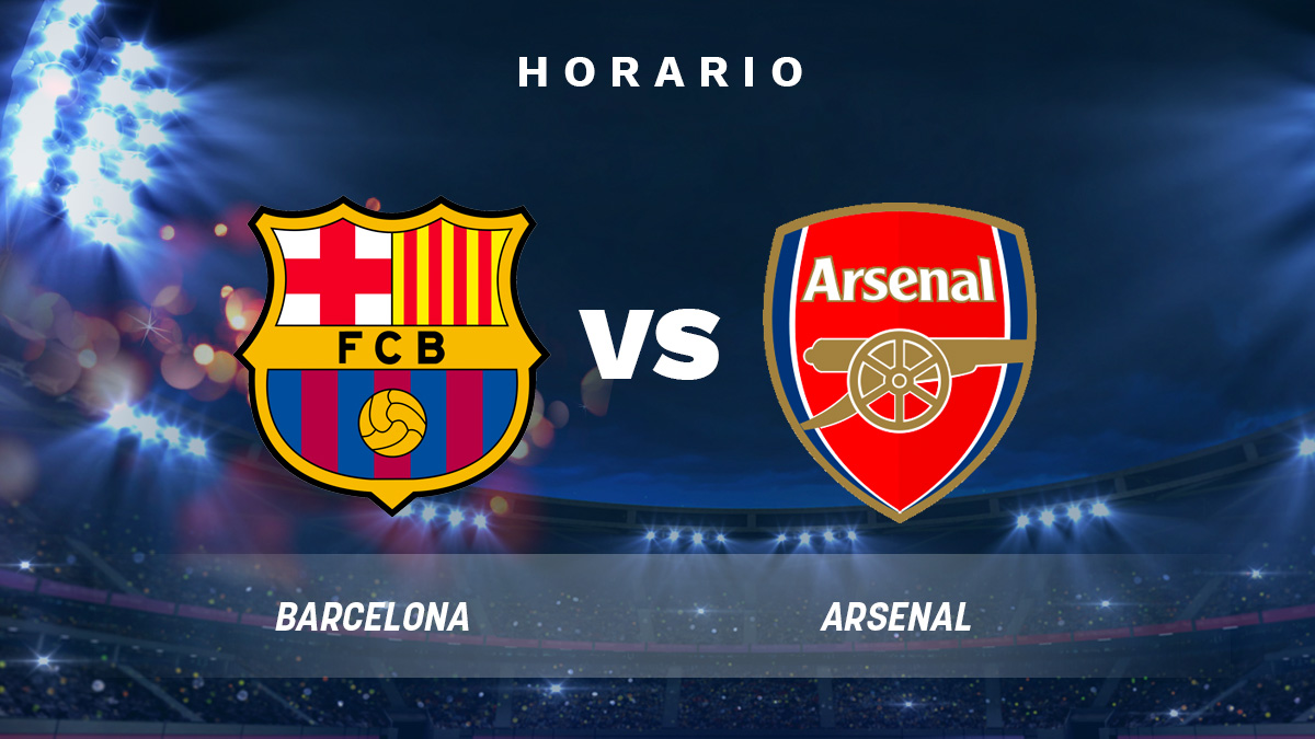 Barcelona – Arsenal: horario en España y dónde ver por televisión y online el partido en directo.