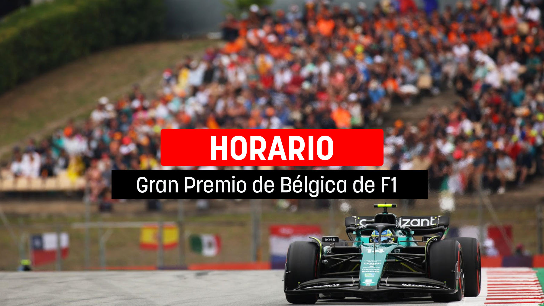 GP de Bélgica de F1: hora, canal TV y dónde ver en directo online gratis la Fórmula 1.