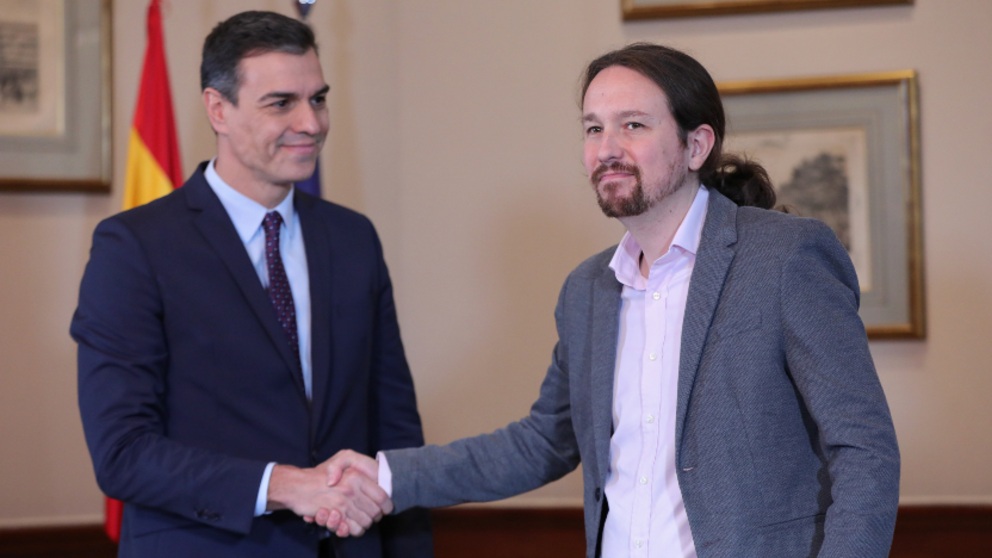 Iglesias recomienda a Sánchez que «envíe a Santos Cerdán a Waterloo» para negociar con Puigdemont