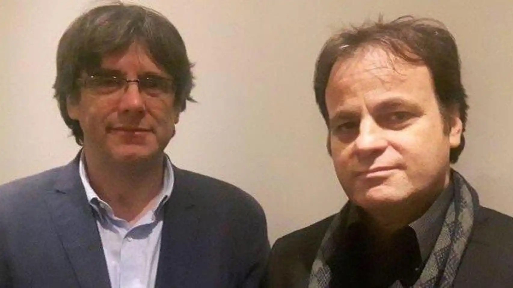 Jaume Asens y Carles Puigdemont.