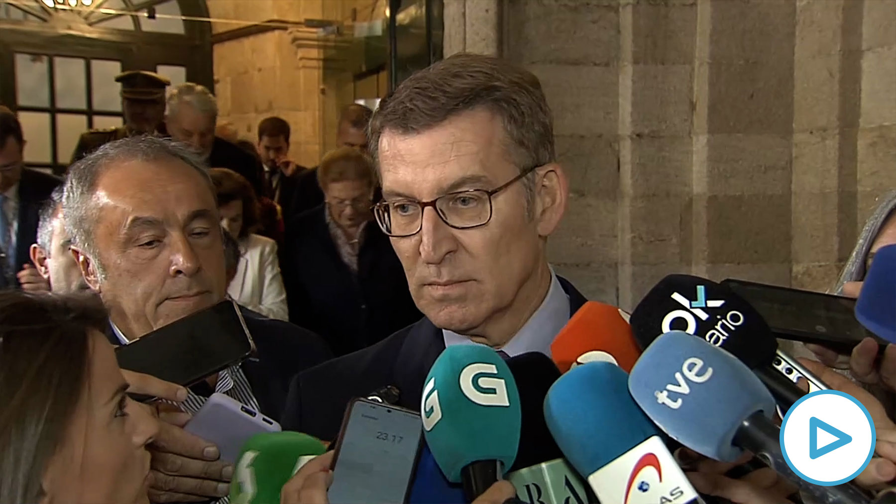 Feijóo tras el 'no' del PNV: "Decir que no tengo los apoyos para la ...