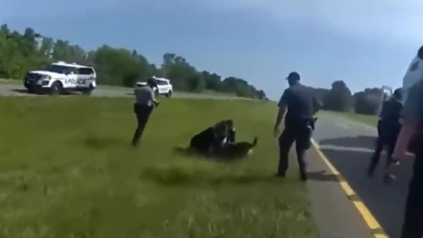 Un perro policía ataca a un detenido en Estados Unidos