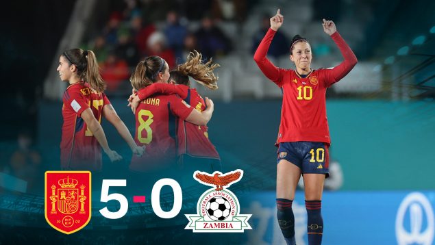 Resultado España Zambia