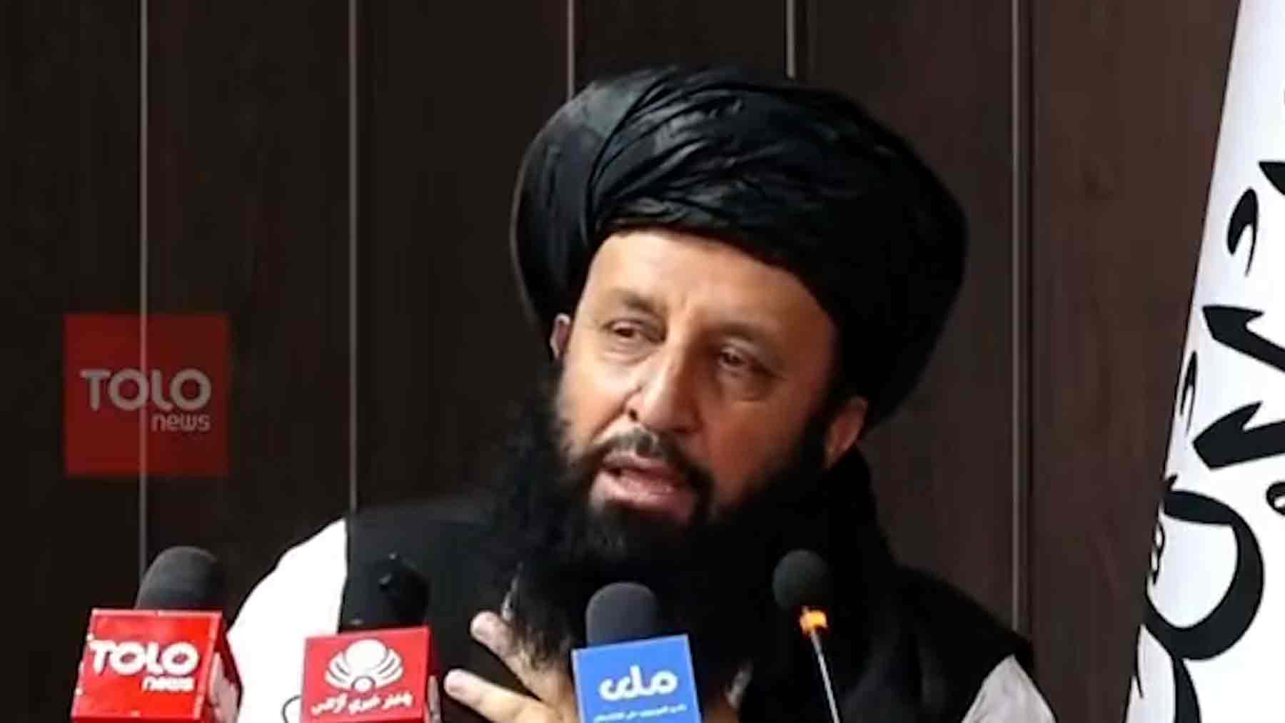 El alto funcionario talibán, Muhammad Hashim Shaheed Wror