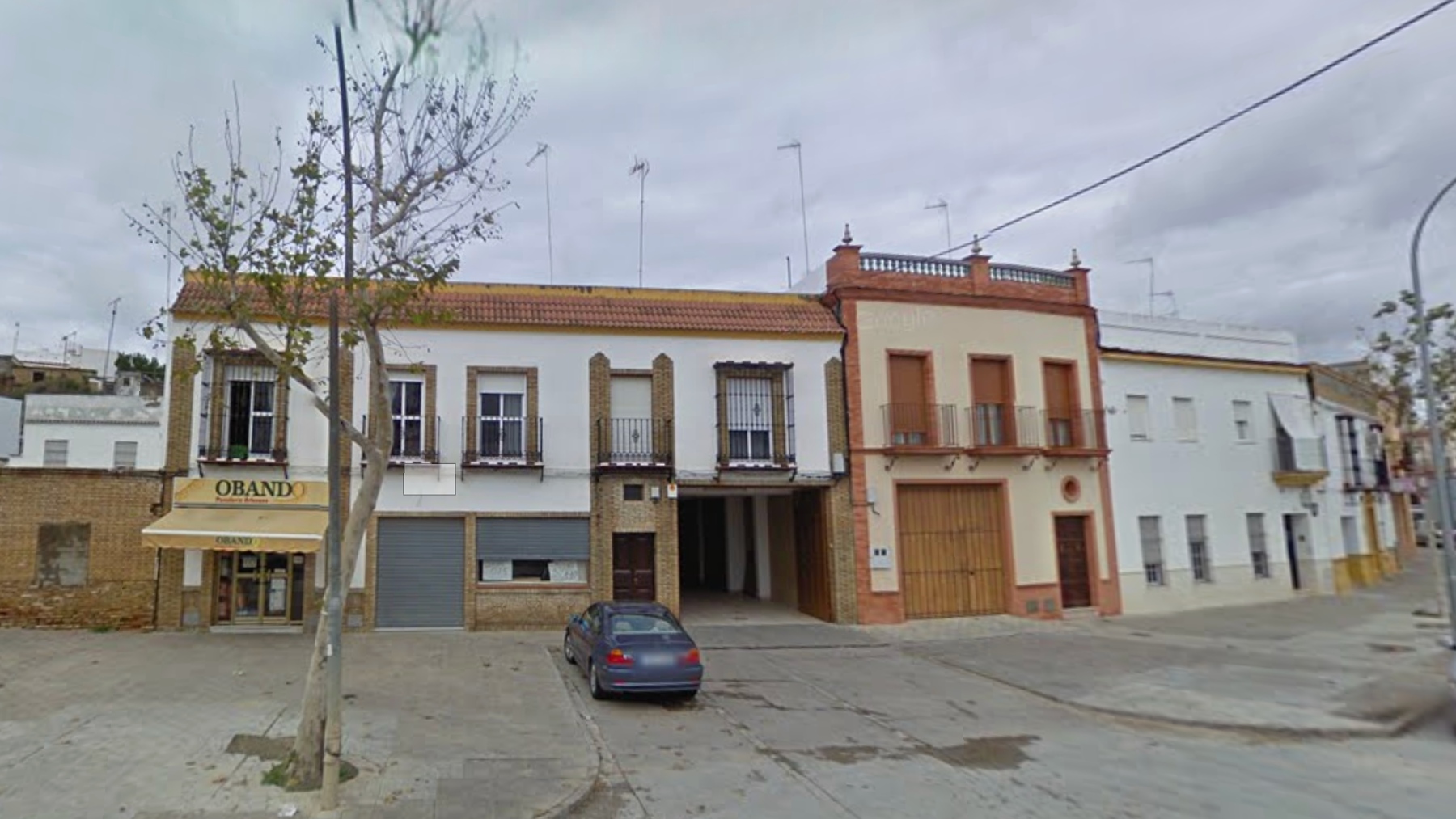 Avenida Cristo de los Aflijidos de Utrera, lugar del crimen (GOOGLE MAPS).