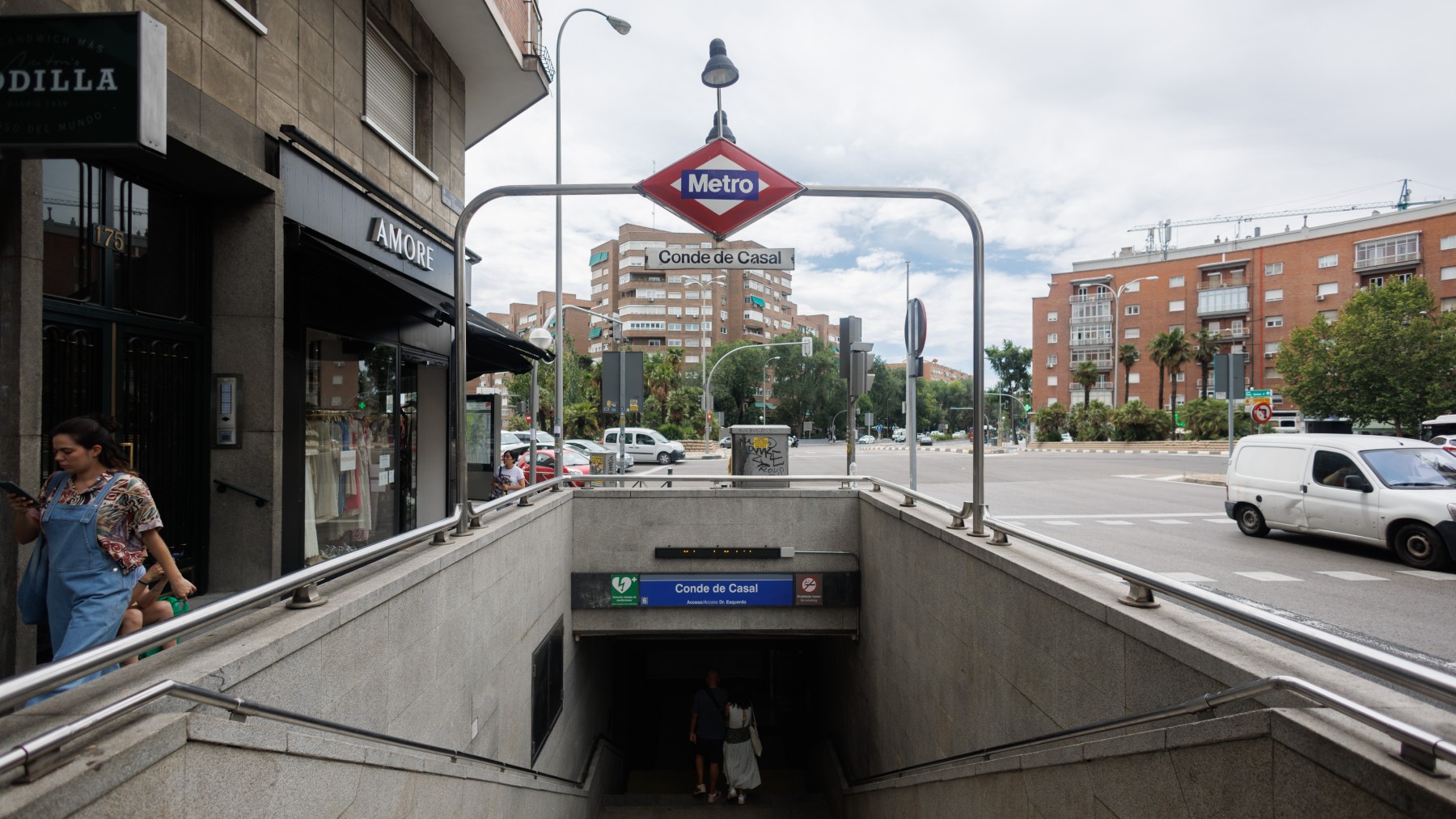 Imagen del Metro de Conde Casal, en Madrid. (Europa Press)
