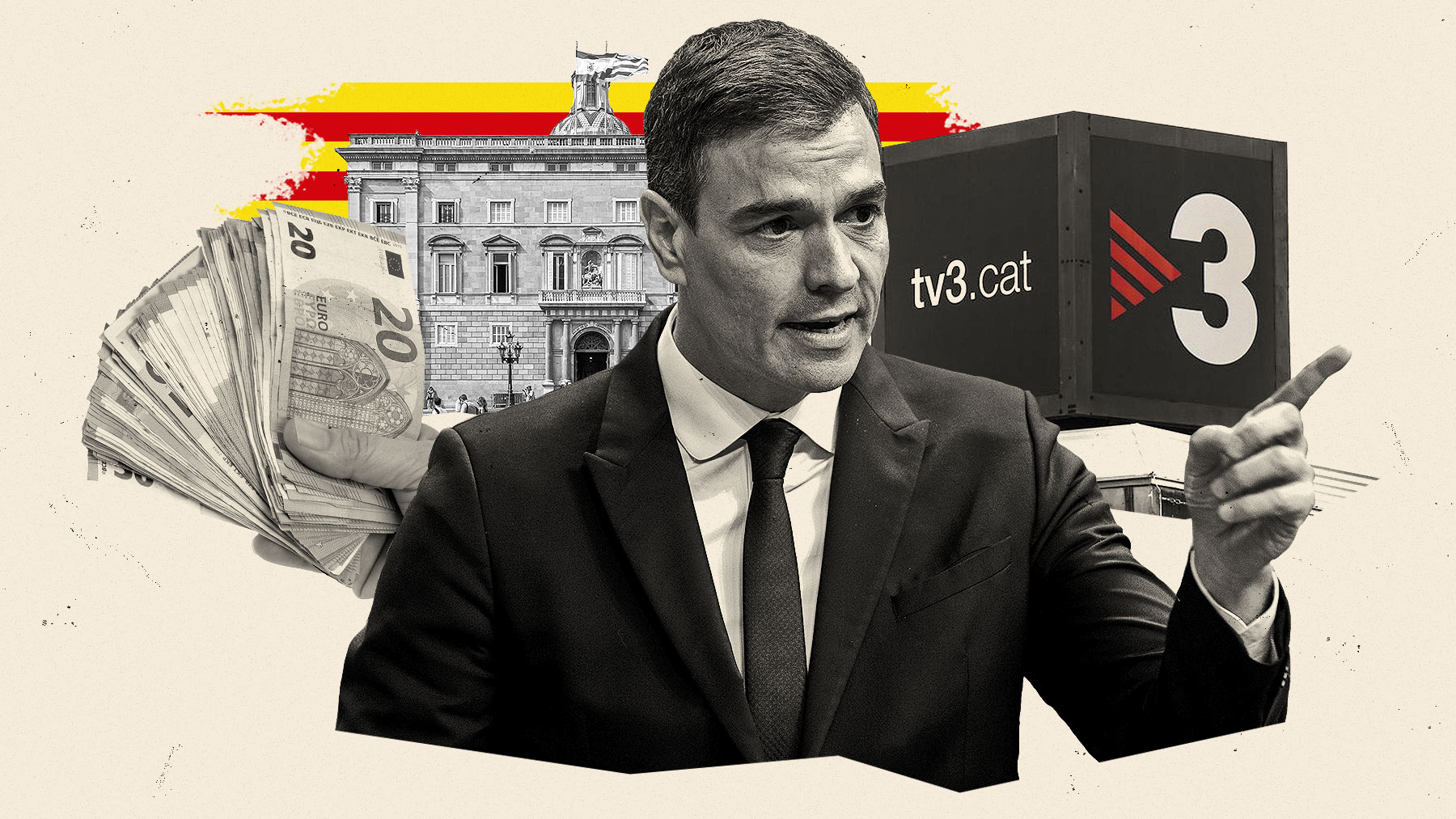 Pedro Sánchez y los favores económicos a Cataluña.