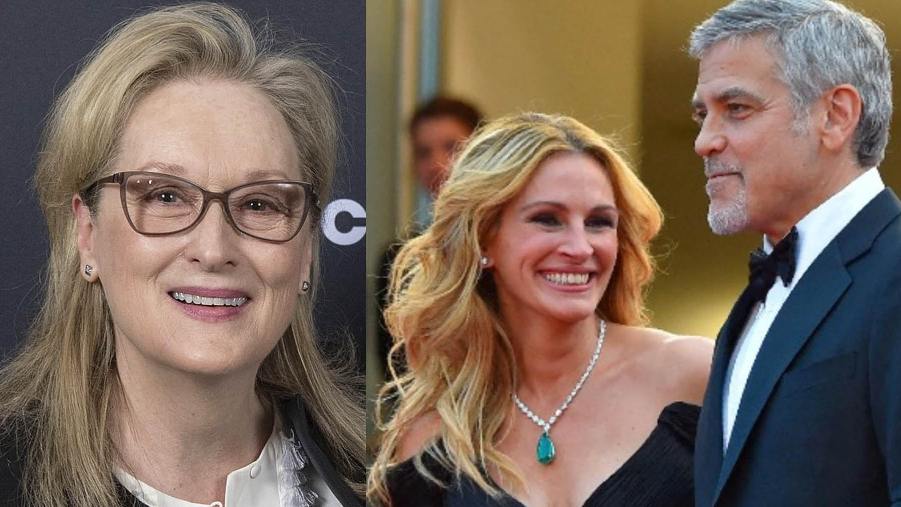 Meryl Streep, George Clooney y Julia Roberts han donado dinero al SAG AFTRA