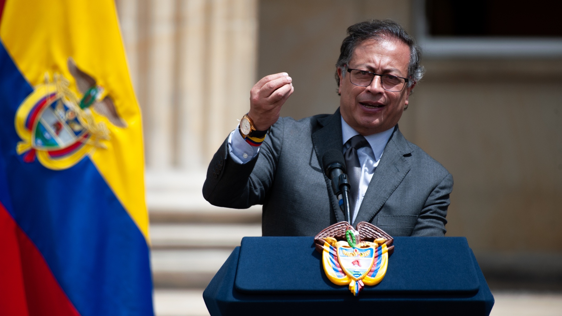El presidente de Colombia, Gustavo Petro (Fuente: Europa Press)