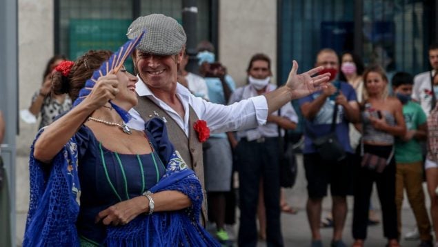 cómo celebran fiestas Paloma Madrid