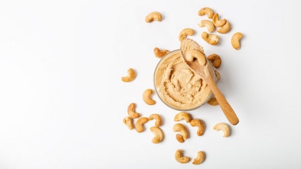 Crema dulce anacardos