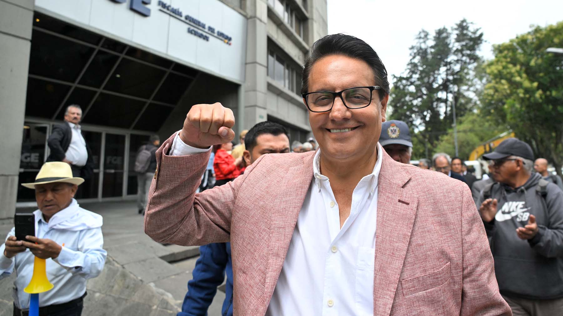 El candidato presidencial asesinado Fernando Villavicencio (Foto: AFP).