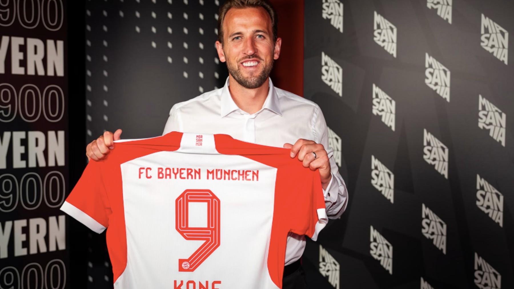Kane, con la camiseta del Bayern.