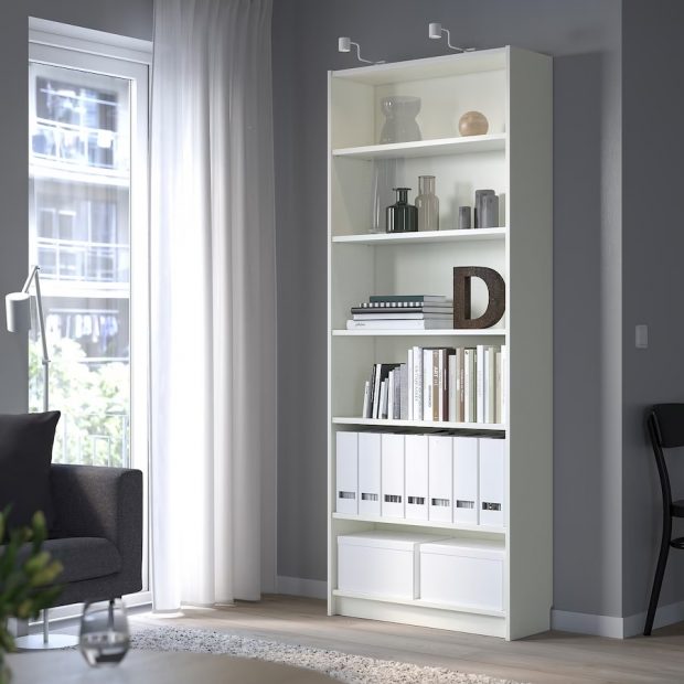 Minimalismo y elegancia: esta es la estantería blanca de Ikea que ya es la más vendida
